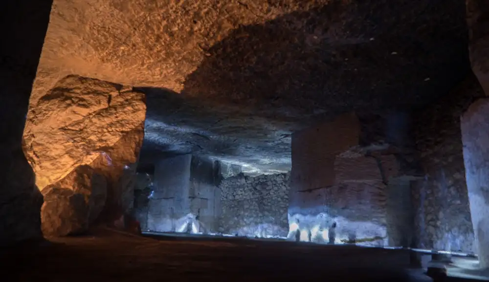 Intérieur de la Tête de Pigau - Béthisy-Saint-Martin (Oise)