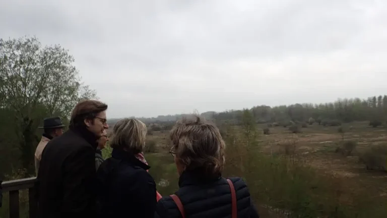 Photographie d'une sortie nature aux propriétés départementales des Marais de Sacy (Oise)