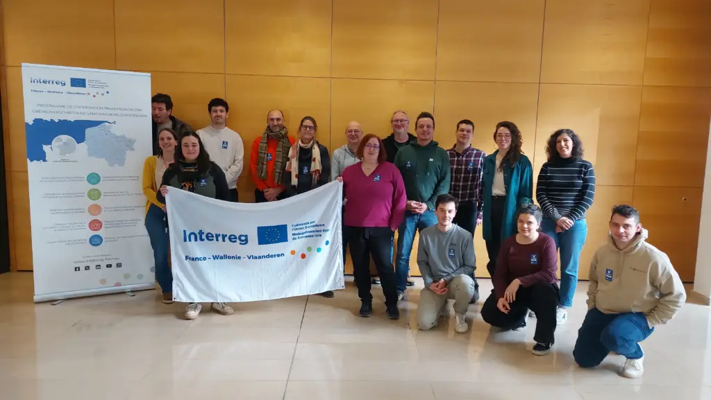 Photo de groupe projet / programme Interreg All4Biodiv