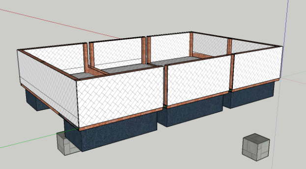 Plan radeau a sternes