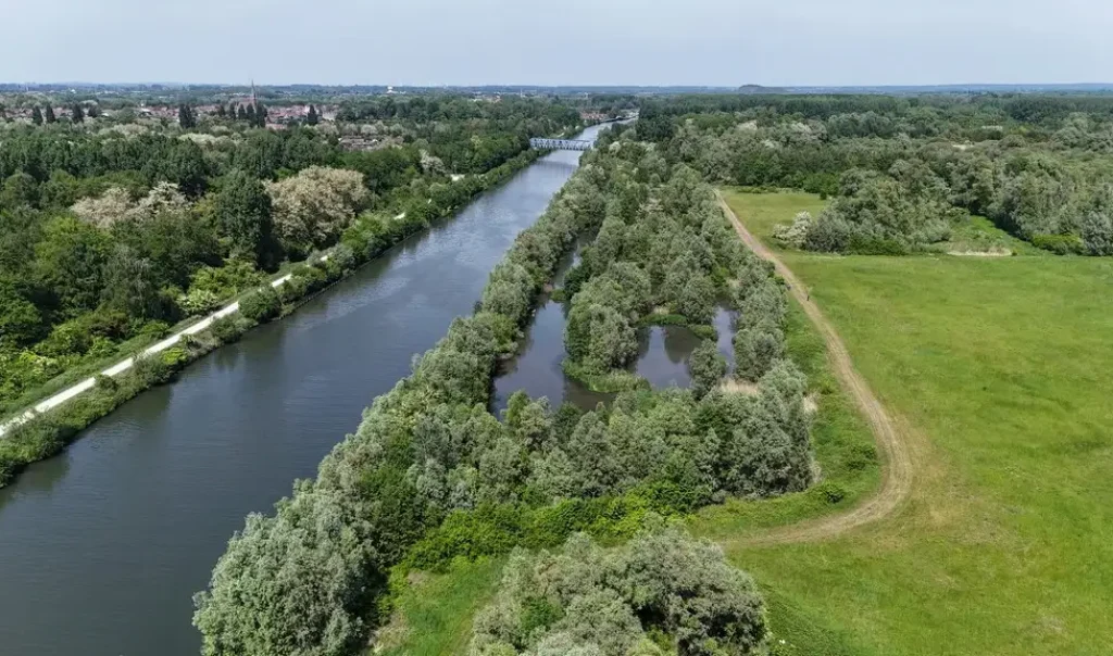 Paysage des Lagunes de Fresnes-sur-Escaut (Nord)